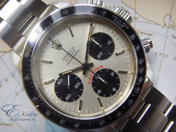 1982 MINT & IMMACULATE "BIG RED" ROLEX DAYTONA 6265 WITH ROLEX SERVICE