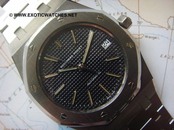 1988 AUDEMARS PIGUET ROYAL OAK "MINI JUMBO" UNPOLISHED BOX PAPERS 14332ST Audemars Piguet Royal Oak 14332|Audemars Piguet 14332ST|Crown 1|Lug 3|Lug 2|Lug 1|Side case|Back case|Full back|Buckle|Audemars Piguet Royal Oak|Full BP