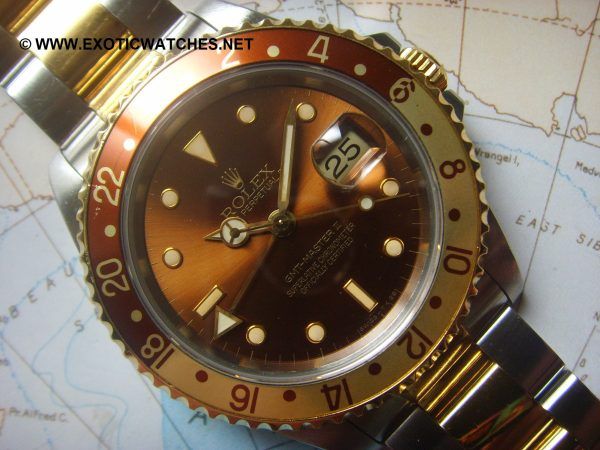 1991 MINT & UNPOLISHED TWO TONE ROLEX GMT Ref 16713 BOX PAPERS Rolex 16713 GMT|Box papers blinded|Buckle|Crown 1|Crown 2|Lug 1|Lug 2|Rolex GMT 16713|Side case
