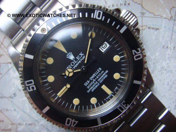 1978 RARE & EXCEPTIONAL ROLEX “GREAT WHITE” RAIL DIAL SEADWELLER 1665 Rolex Seadweller 1665|Dial close up|Rolex Rail Dial|Crown 1|Crown 2|Lug 2|Lug 1|Back case|Mvt 1|Mvt 2|Inside back|Full back|Buckle|Serial # blinded|Rolex Seadweller Rail Dial