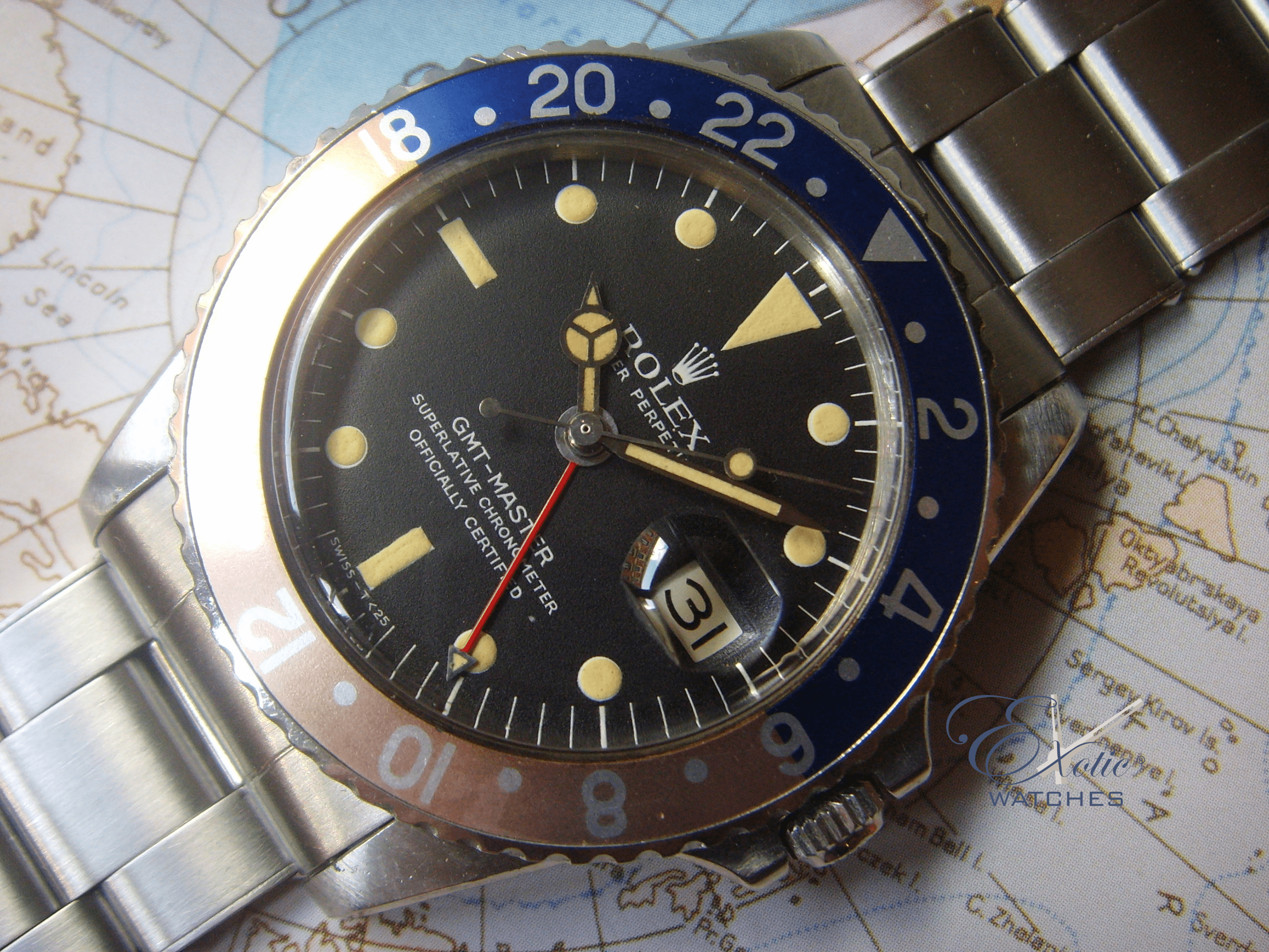 NOS Rolex GMT 1675 NOS Rolex GMT 1675