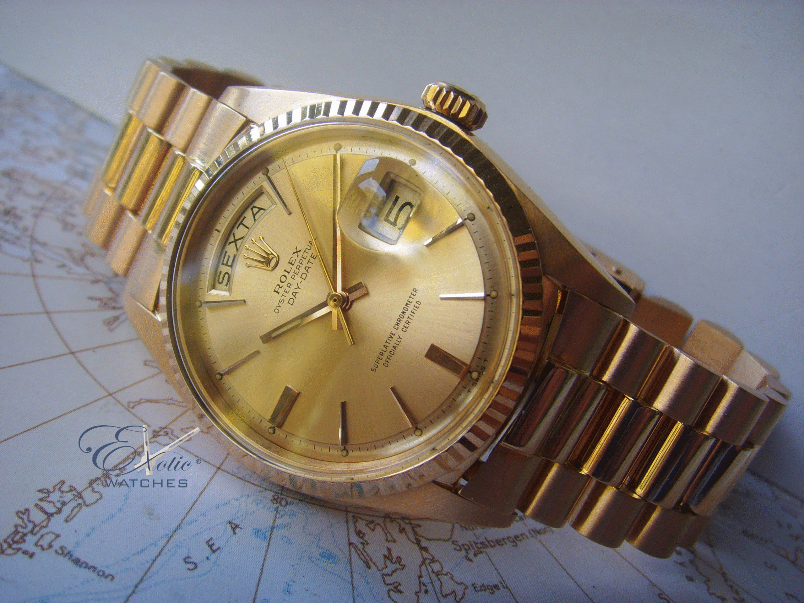 ROSE GOLD ROLEX PRESIDENT 1803 ROSE GOLD ROLEX PRESIDENT 1803