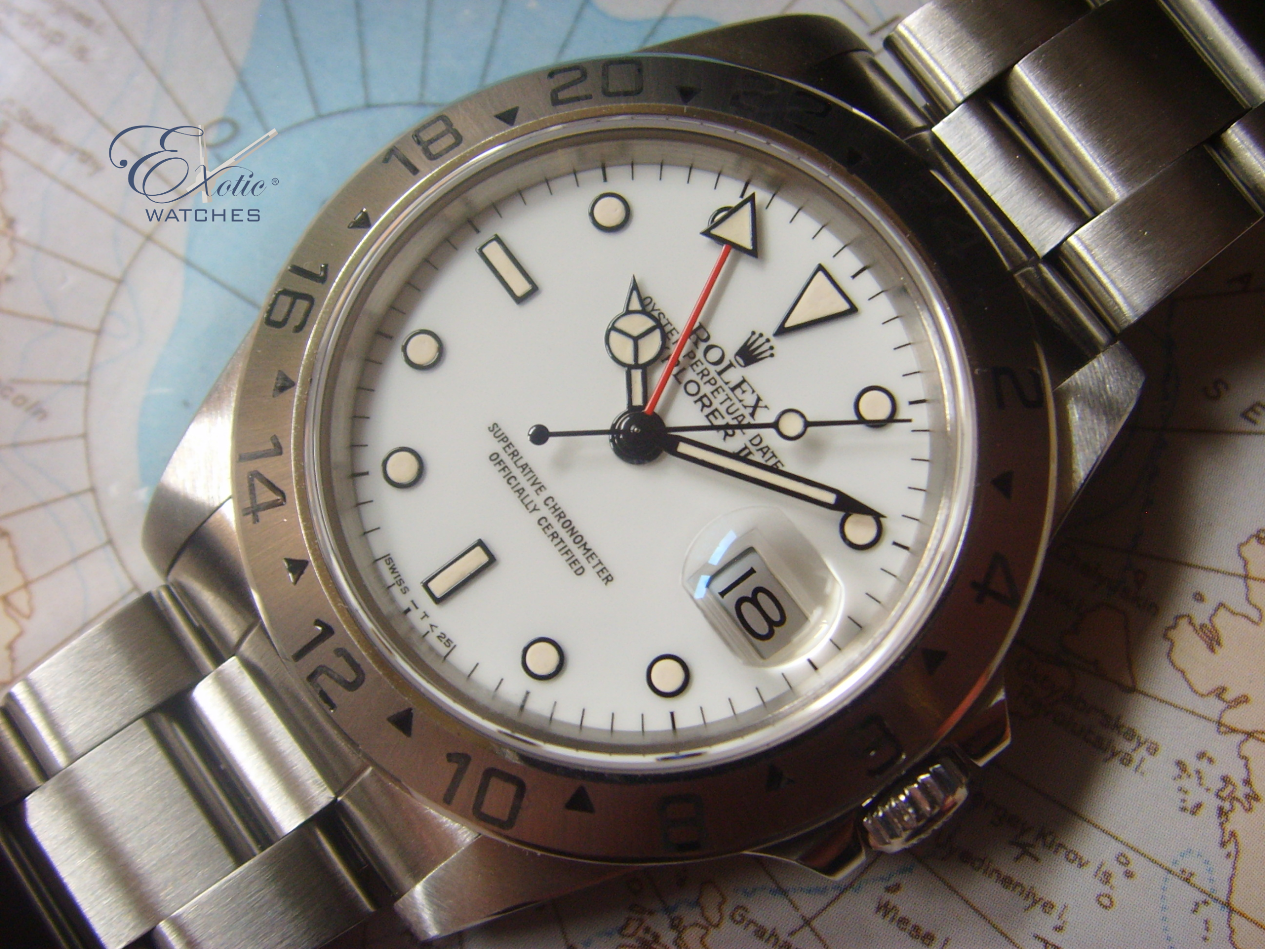 Rolex Explorer 2 16570 Chicchi di mais Rolex Explorer 2 16570 Chicchi di mais