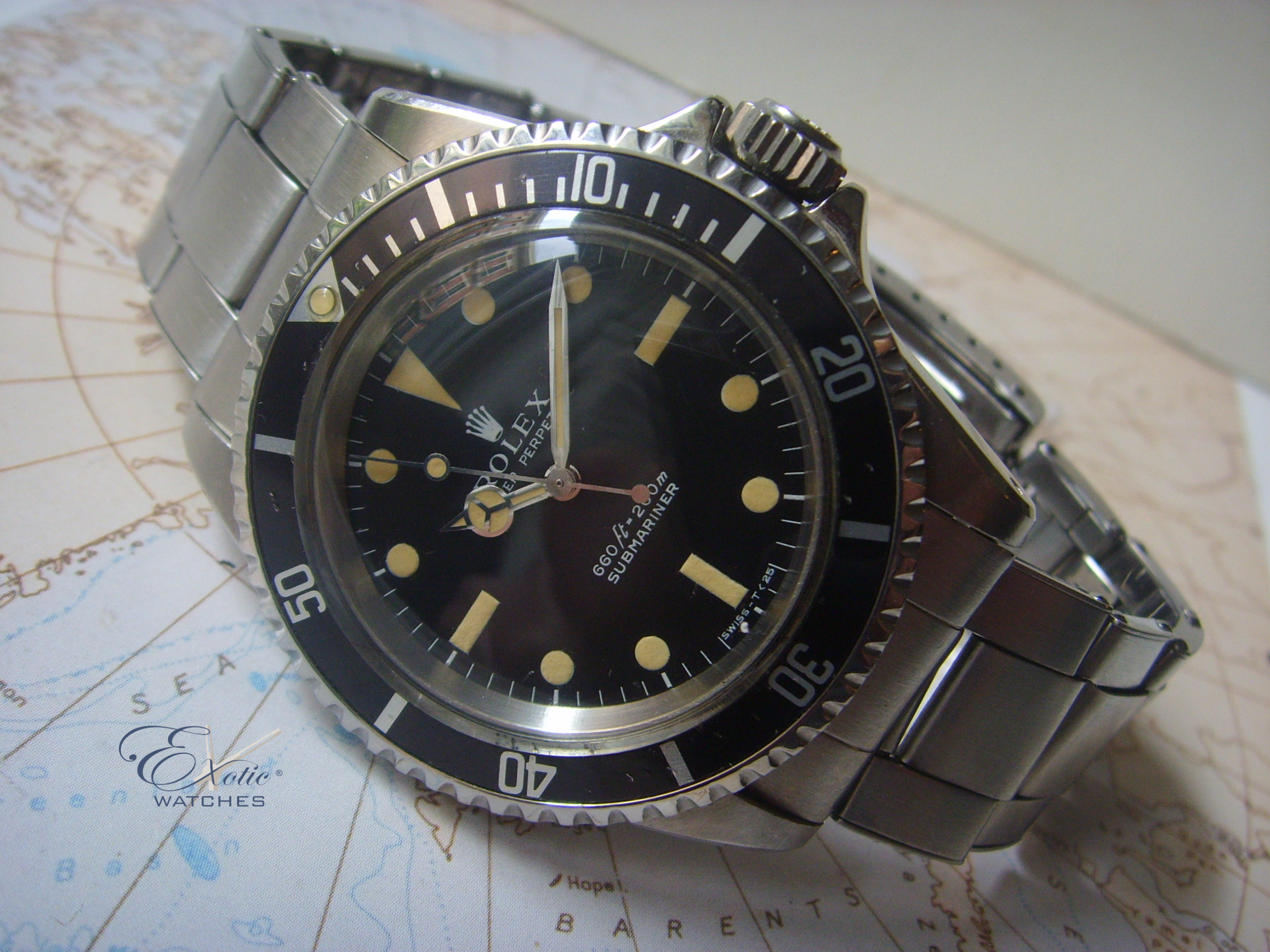 Rolex 5513 Pumpkin patina Rolex 5513 Pumpkin patina
