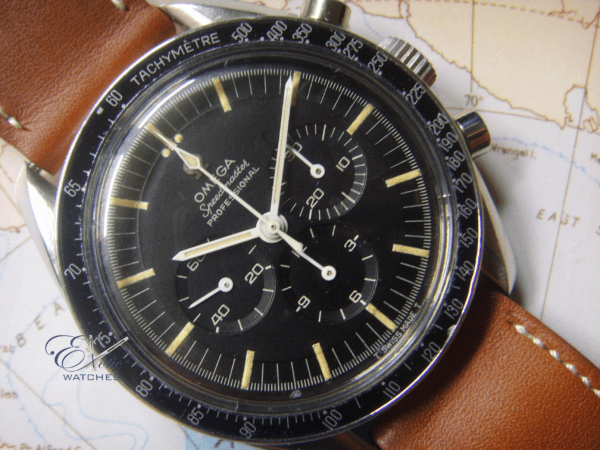 1966 TRANSITIONAL OMEGA SPEEDMASTER REF 105.012 CB CASE EXTRACT OF ARCHIVES