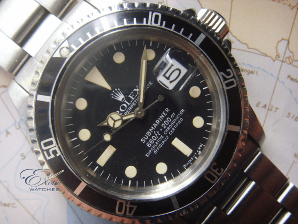 Rolex 1680 Submariner egg shell patina