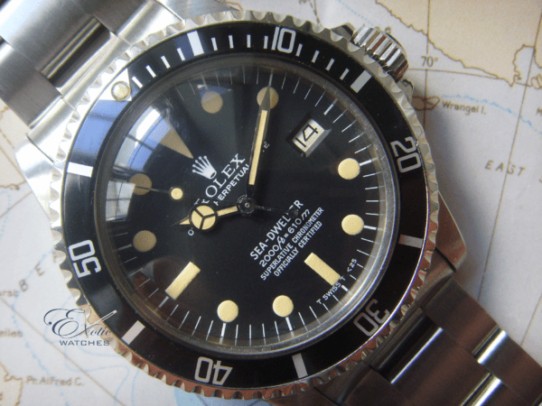 Rolex Seadweller Rail Dial