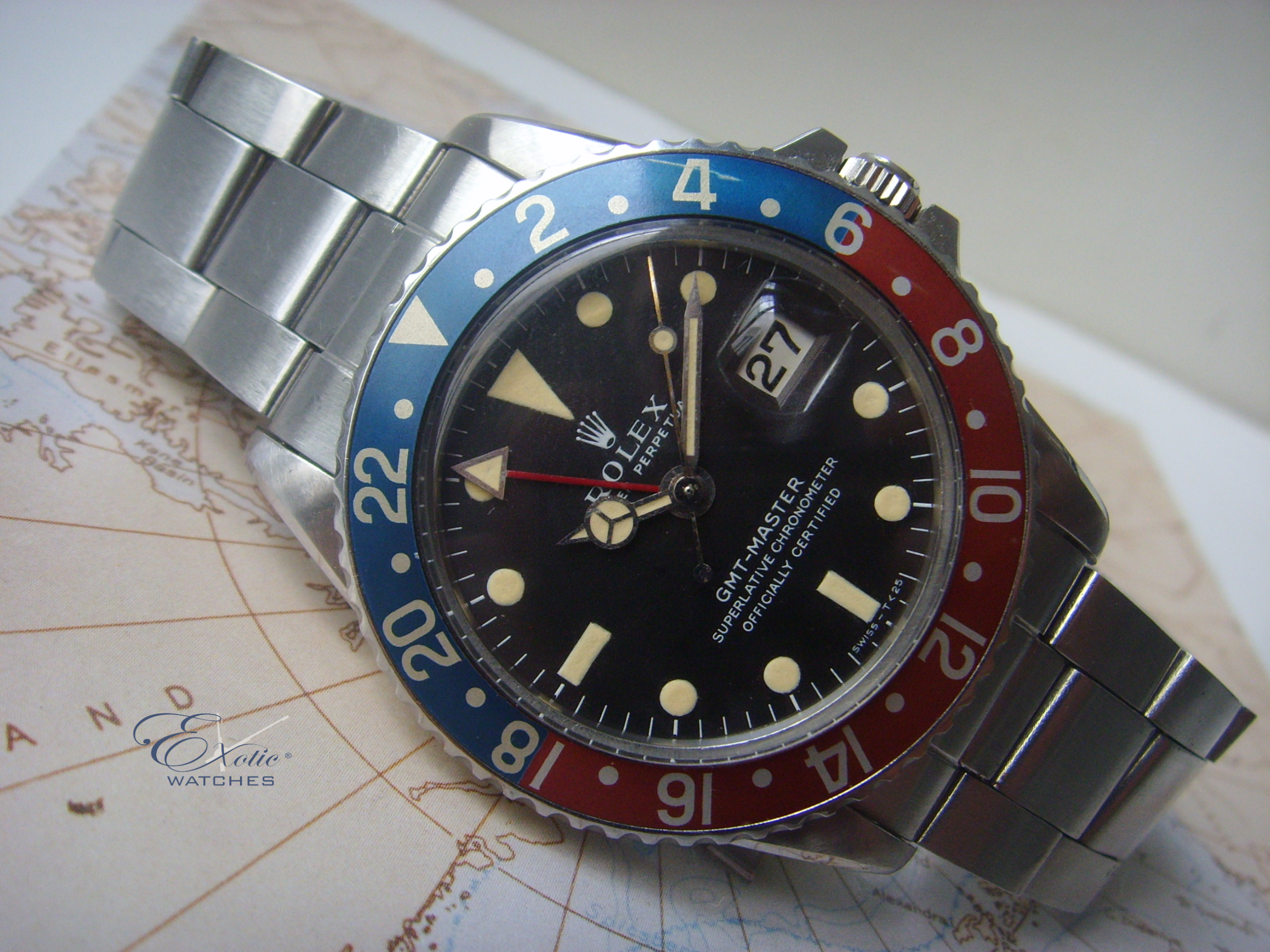 1675 Rolex GMT Pepsi 1675 Rolex GMT Pepsi
