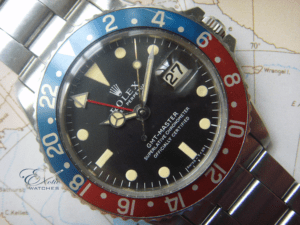 Rolex GMT 1675 Mark I Pepsi
