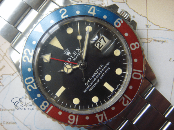 Rolex GMT 1675 Mark I Pepsi