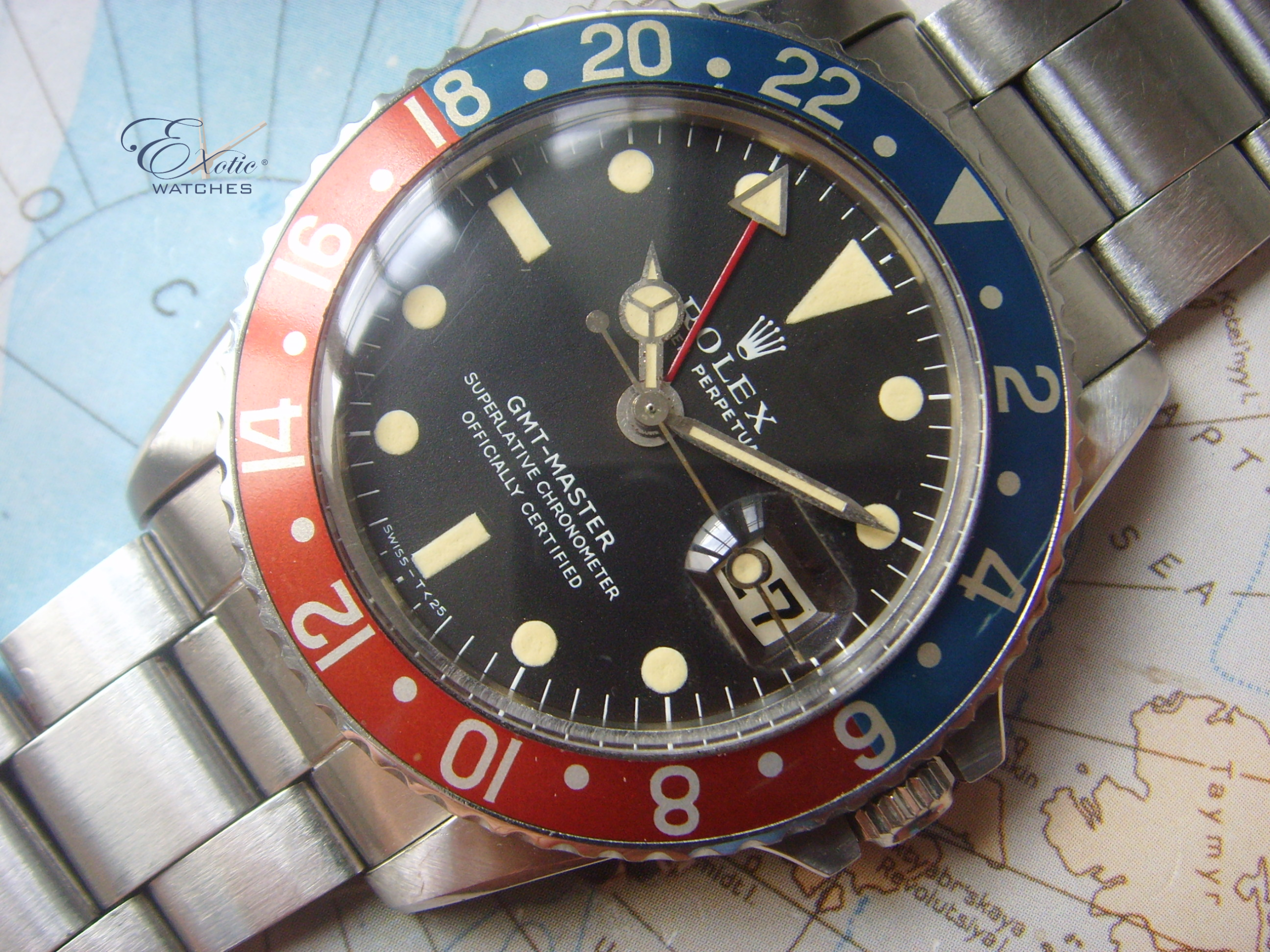 Rolex Pepsi GMT 1675 Rolex Pepsi GMT 1675