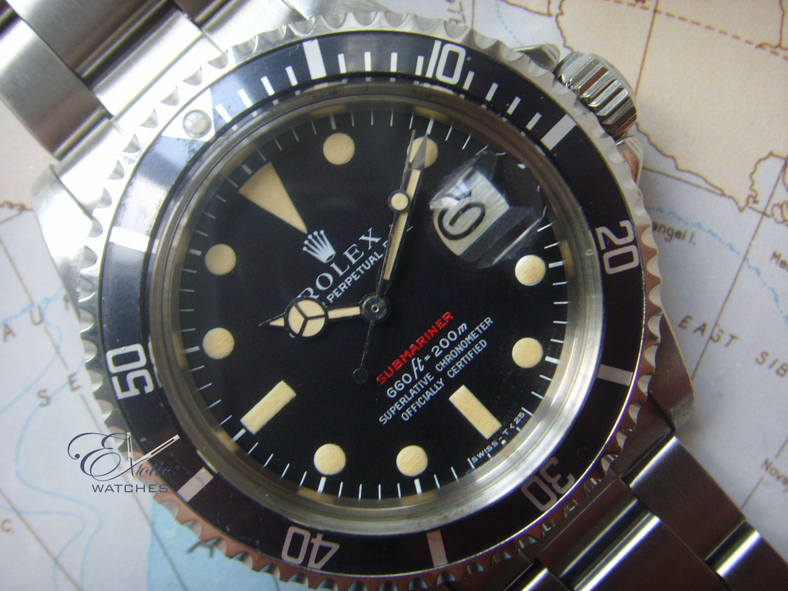 1971 Rolex Red Submariner 1680 1971 Rolex Red Submariner 1680