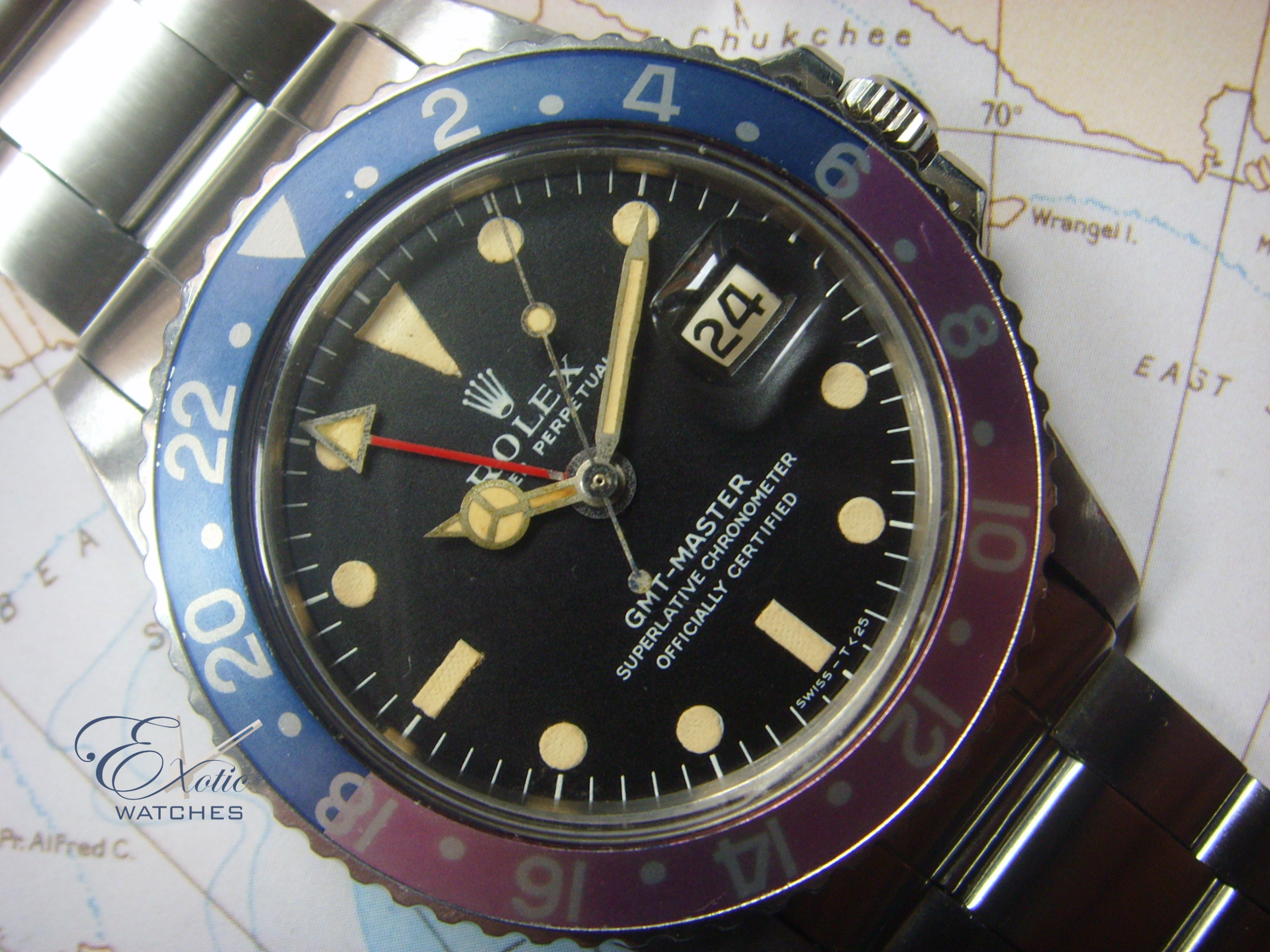 Rolex 1675 GMT Fuchsia Rolex 1675 GMT Fuchsia