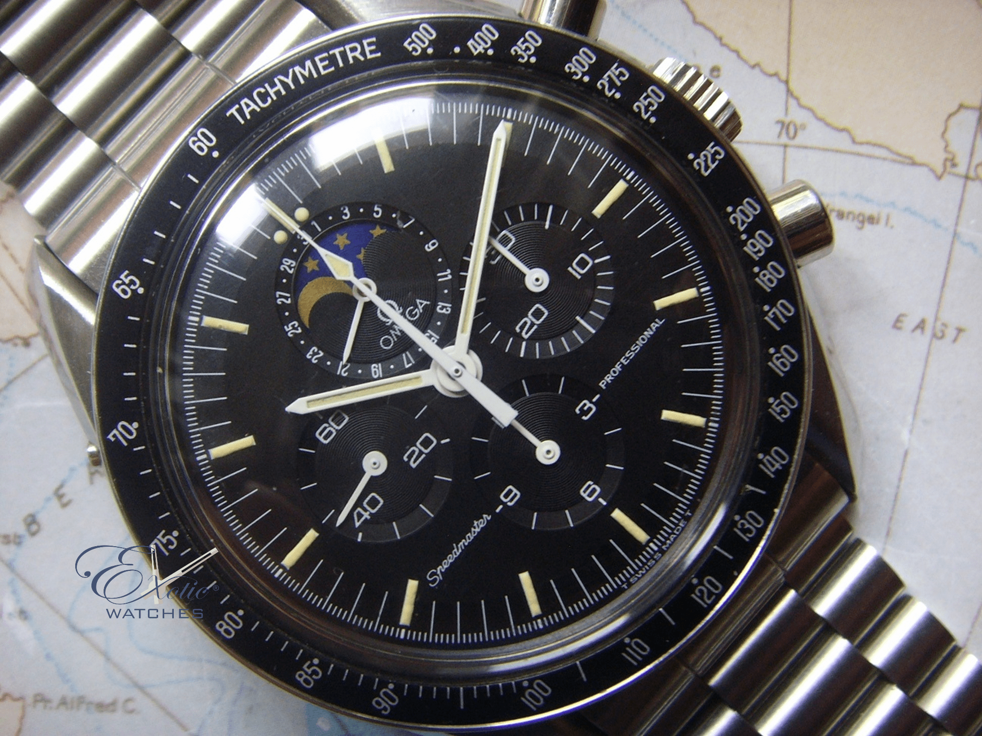 Omega Speedmaster Moonphase 3450809 Omega Speedmaster Moonphase 3450809
