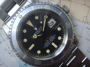 Rolex 1680 Red Submariner ghost bezel