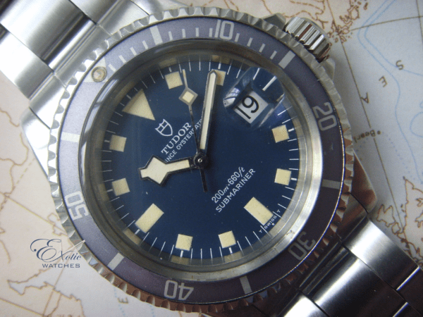 Tudor Blue Snowflake